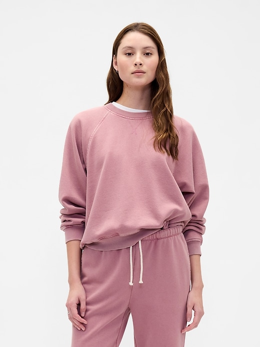 Image number 1 showing, Heavyweight French Terry Raglan Sweatshirt