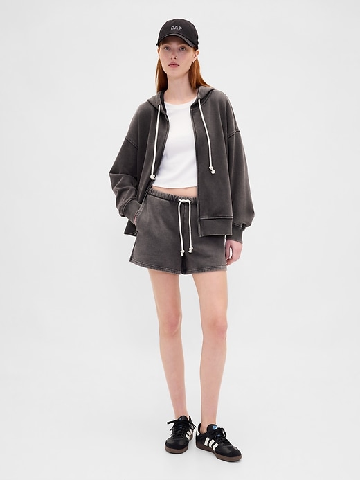 Image number 5 showing, Heavyweight French Terry Oversized Zip Hoodie