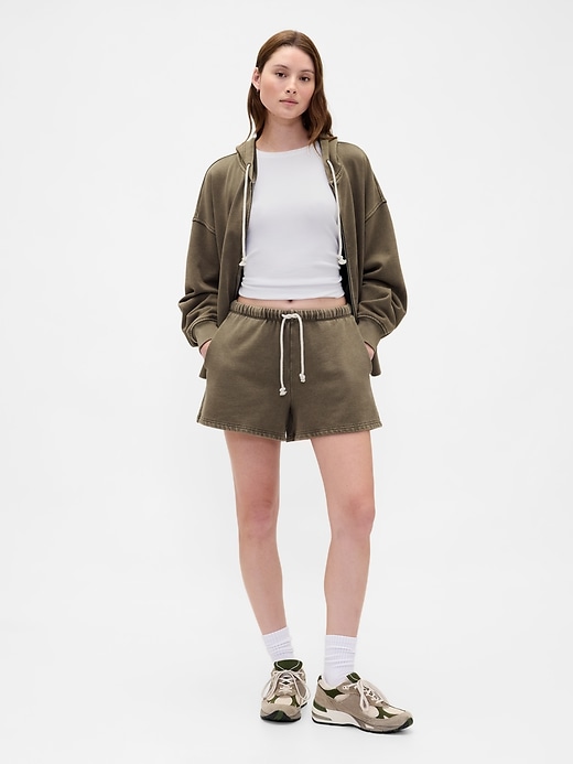 Image number 5 showing, Heavyweight French Terry Oversized Zip Hoodie