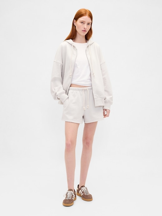 Image number 5 showing, Heavyweight French Terry Oversized Zip Hoodie