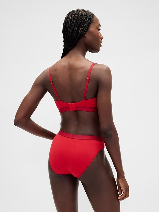 Image number 2 showing, Organic Stretch Cotton Triangle Bra