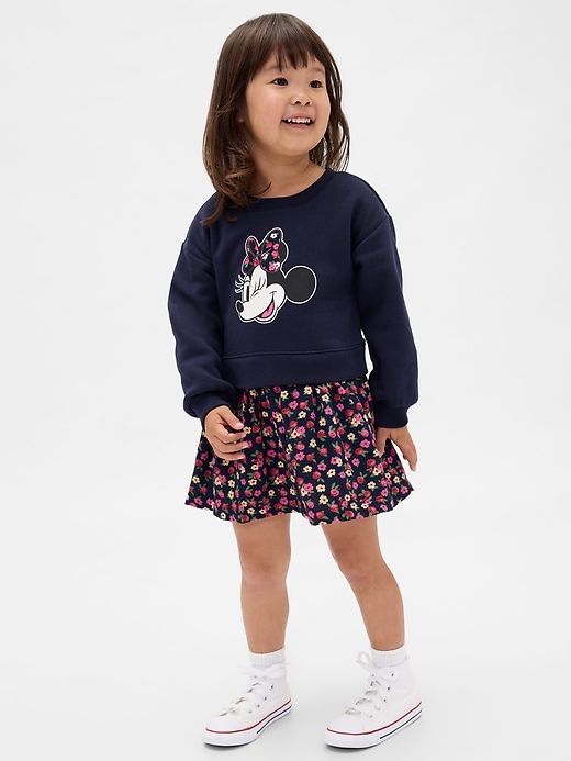 Image number 1 showing, Baby & Toddler VintageSoft Sweatshirt Dress