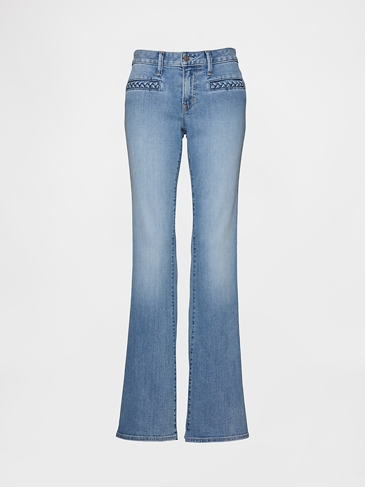 Image number 7 showing, Low Rise Braided Pocket Long & Lean Jeans