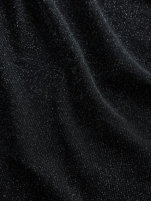 Image number 4 showing, Sheer Metallic Mesh Top