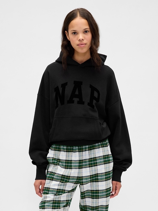 Image number 4 showing, VintageSoft NAP Logo Hoodie