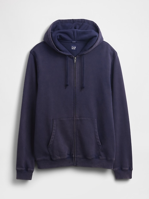 Image number 5 showing, Adult VintageSoft Zip Hoodie