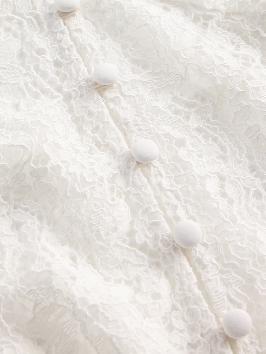 Image number 4 showing, Lace V-Neck Top