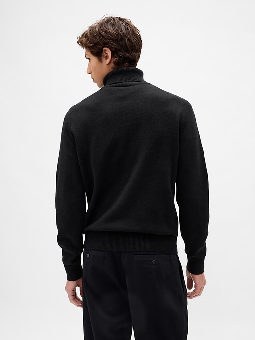 Image number 3 showing, CashSoft Turtleneck Sweater