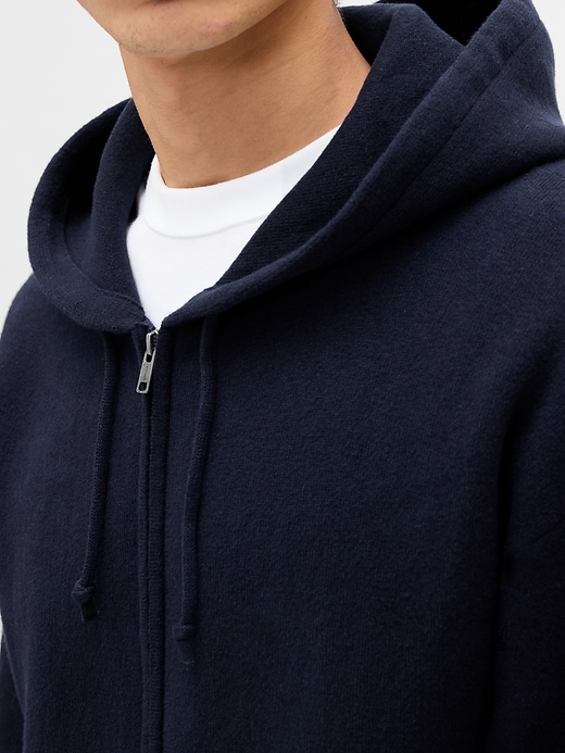 Image number 4 showing, Heavyweight CashSoft Zip Sweater Hoodie