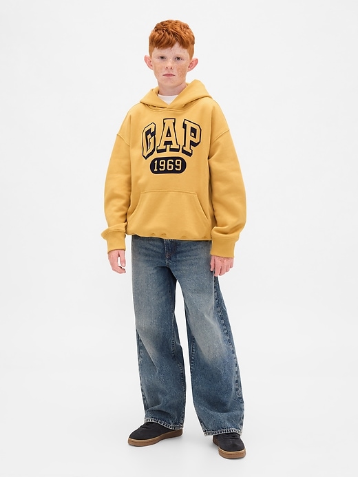 Image number 4 showing, Kids VintageSoft Logo Hoodie