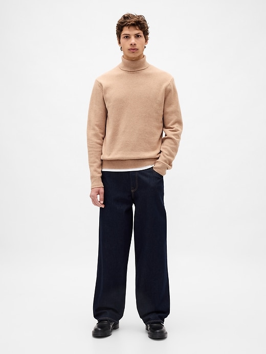 Image number 2 showing, CashSoft Turtleneck Sweater