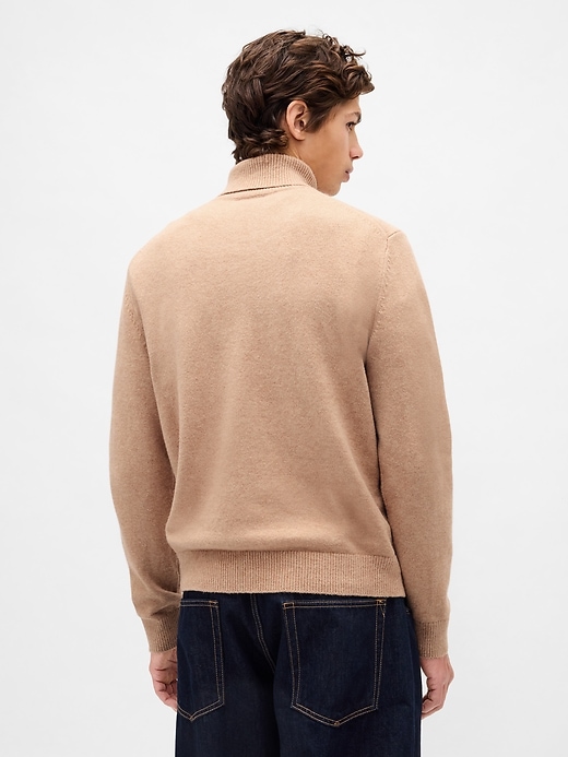 Image number 3 showing, CashSoft Turtleneck Sweater