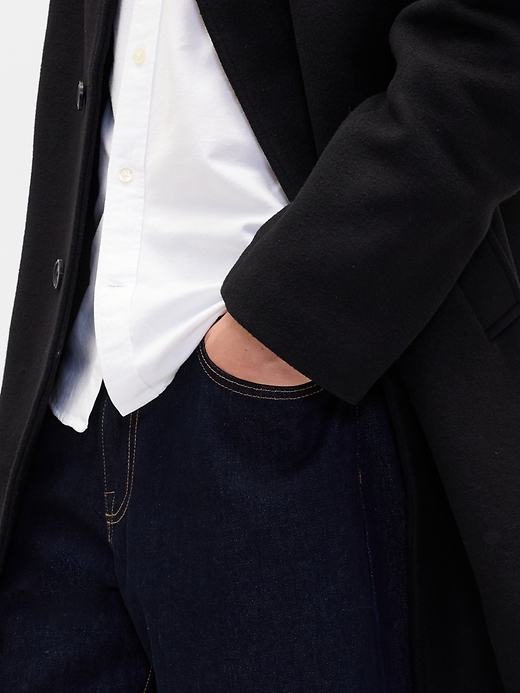 Image number 5 showing, Wool-Blend Car Coat