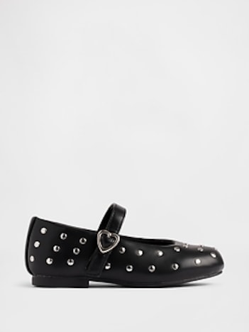 Toddler Studded Mary Jane Flats