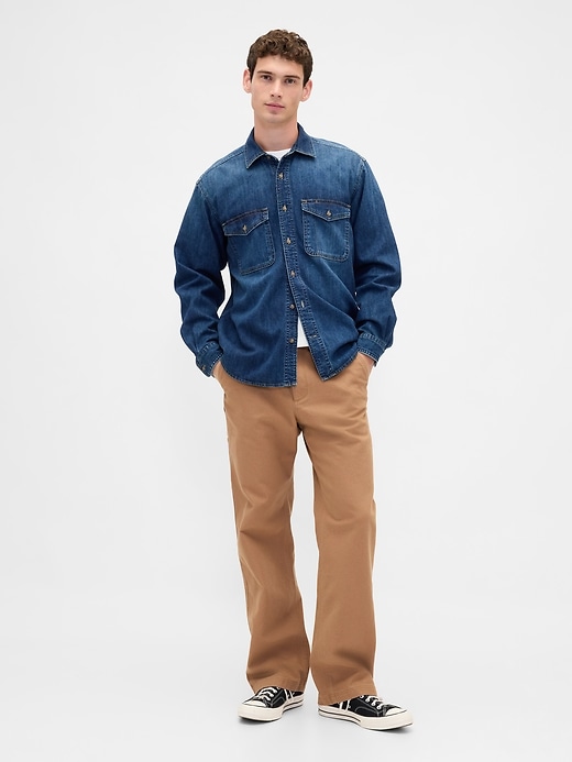 Image number 1 showing, Canvas '90s Loose Carpenter Pants