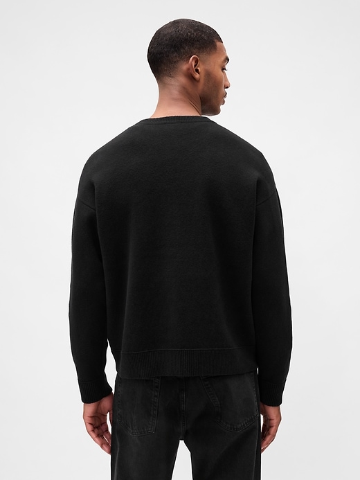 Image number 3 showing, Heavyweight CashSoft Crewneck Sweater