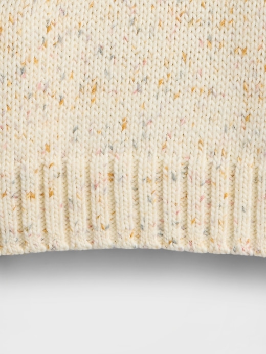 Image number 4 showing, Relaxed Saddle-Sleeve Crewneck Sweater