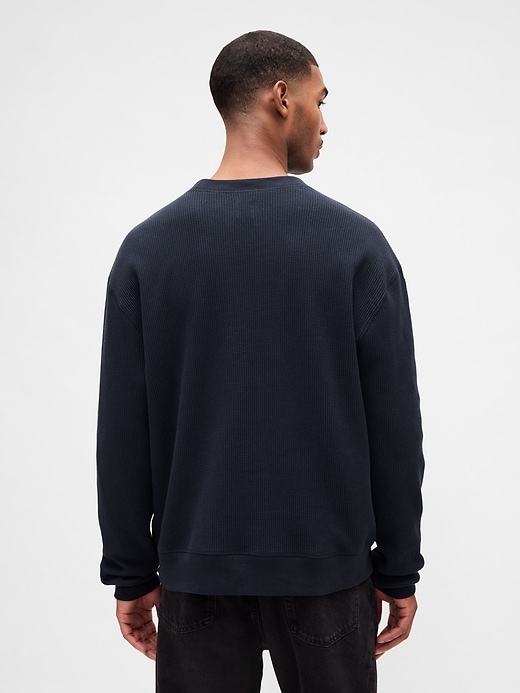 Image number 3 showing, Heavyweight Thermal Oversized T-Shirt