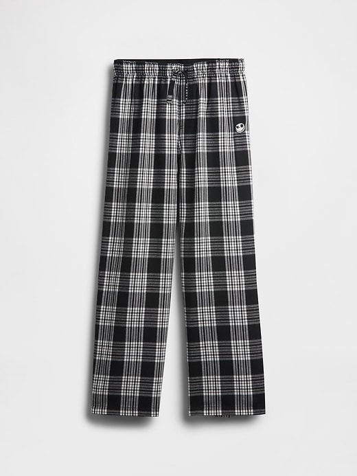 Gap × Disney Tim Burton’s The Nightmare Before Christmas Kids Skull Flannel PJ Pants