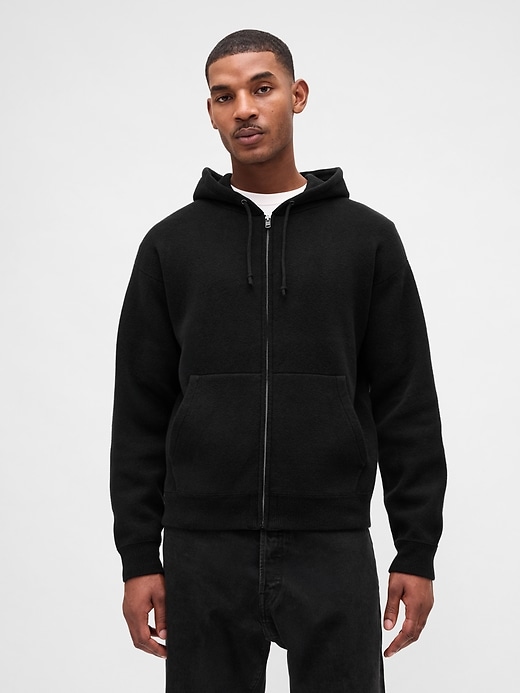 Image number 1 showing, Heavyweight CashSoft Zip Sweater Hoodie