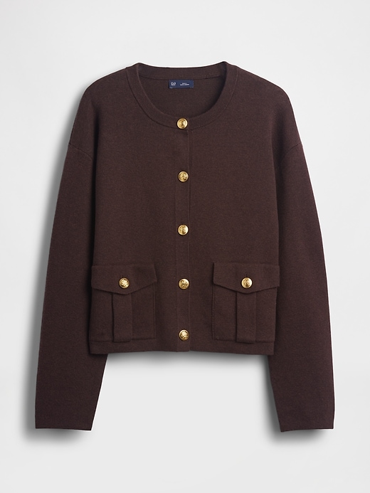 Image number 5 showing, Pocket Cardigan Sweater