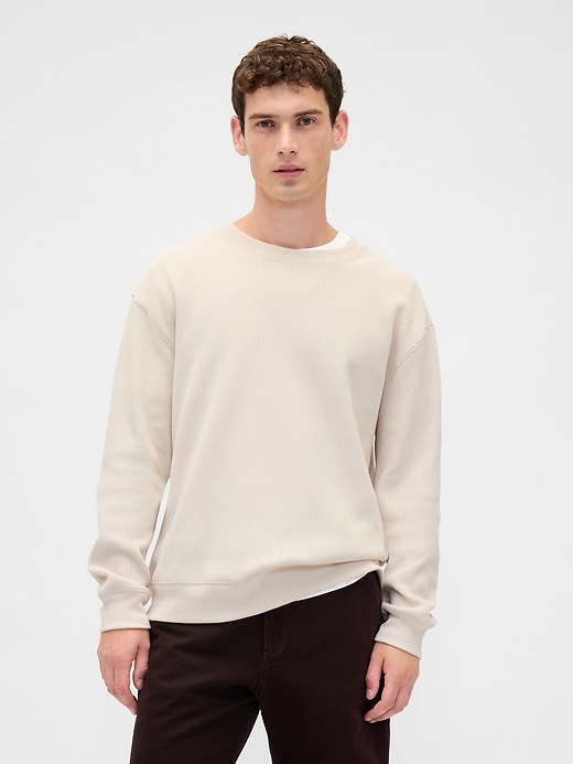 Image number 1 showing, Heavyweight Thermal Oversized T-Shirt