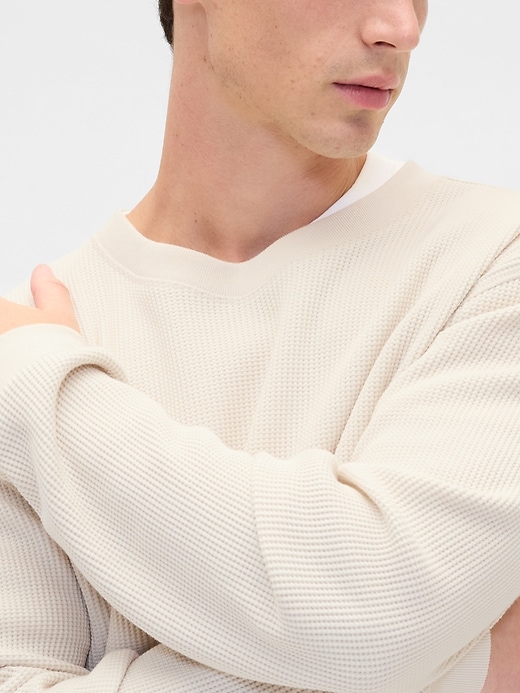 Image number 4 showing, Heavyweight Thermal Oversized T-Shirt