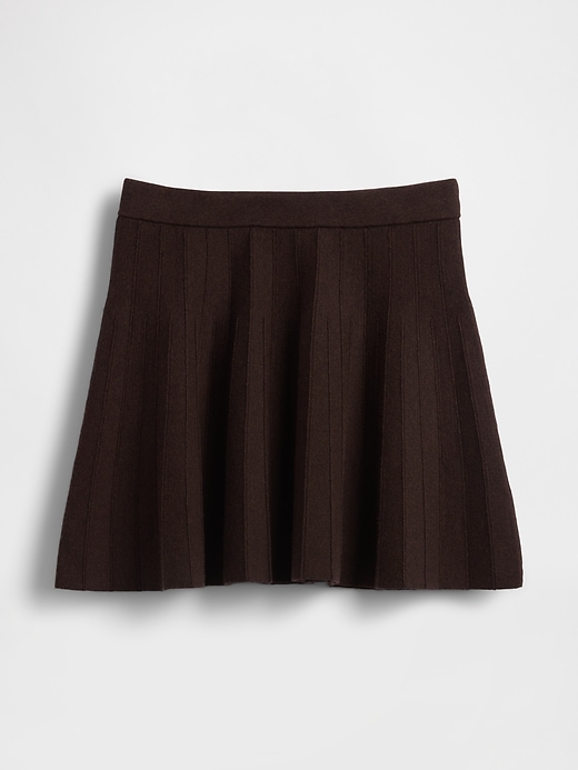 Image number 5 showing, Pleated Mini Sweater Skirt