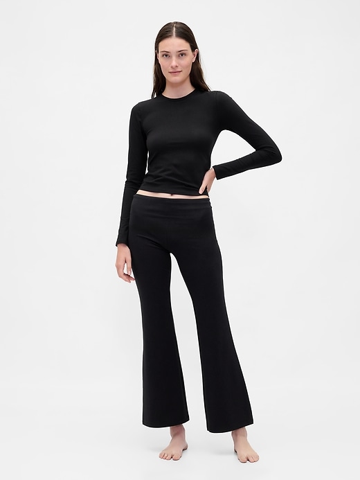 Image number 1 showing, Modern Foldover PJ Leggings