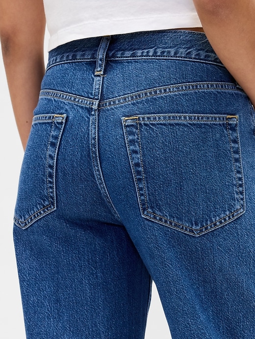 Image number 8 showing, Low Slung UltraSoft Relaxed Crop Jeans