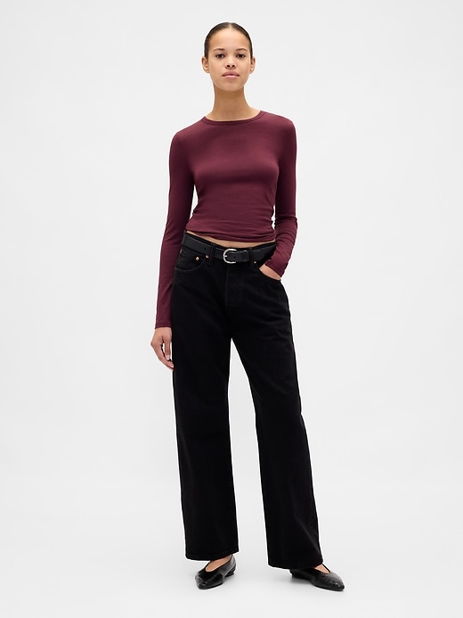 Image number 2 showing, Featherweight Crewneck T-Shirt