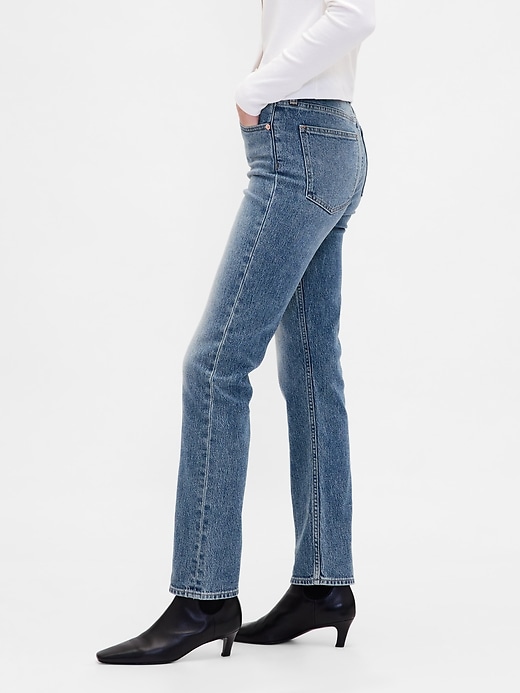 Image number 3 showing, High Rise '90s Slim Straight Jeans
