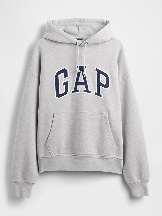 Image number 7 showing, Extra Heavyweight French Terry Oversized Logo Hoodie