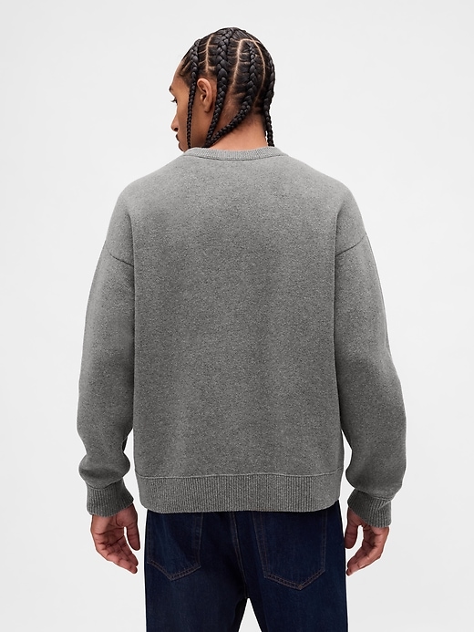Image number 3 showing, Heavyweight CashSoft Crewneck Sweater
