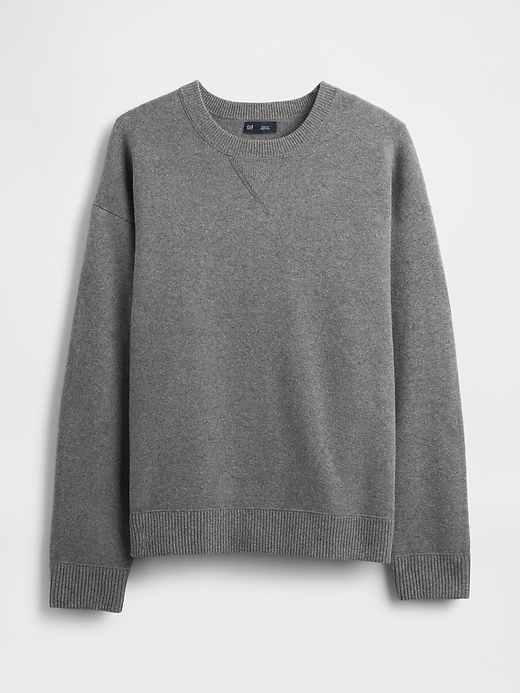 Image number 5 showing, Heavyweight CashSoft Crewneck Sweater
