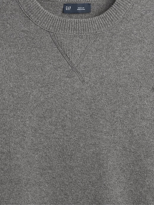 Image number 4 showing, Heavyweight CashSoft Crewneck Sweater