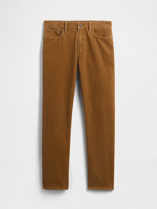 Image number 6 showing, Corduroy Relaxed Straight Pants