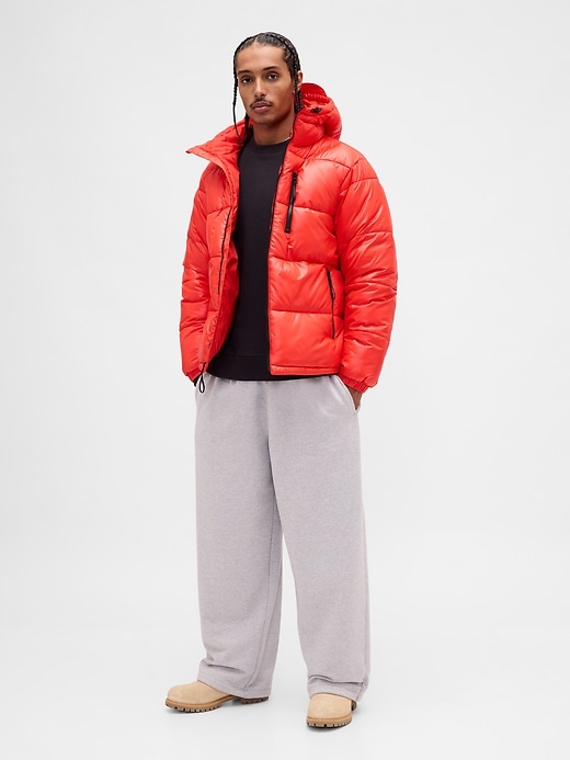 Image number 2 showing, Recycled Heavyweight Puffer Jacket