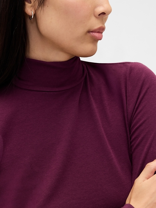 Image number 4 showing, Featherweight Turtleneck