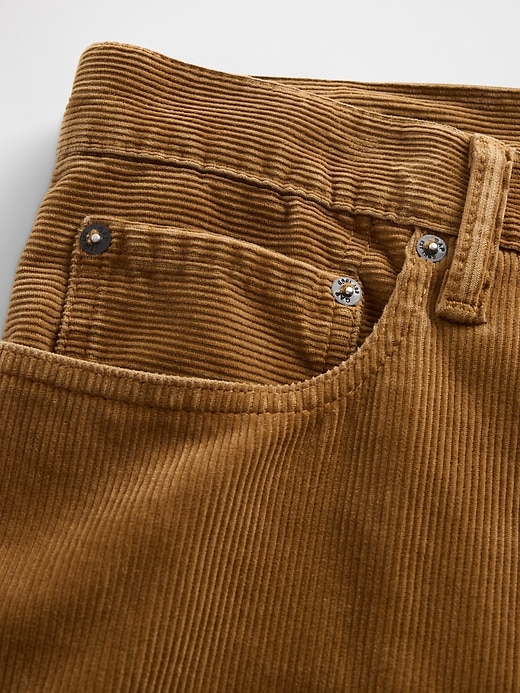 Image number 5 showing, Corduroy Relaxed Straight Pants