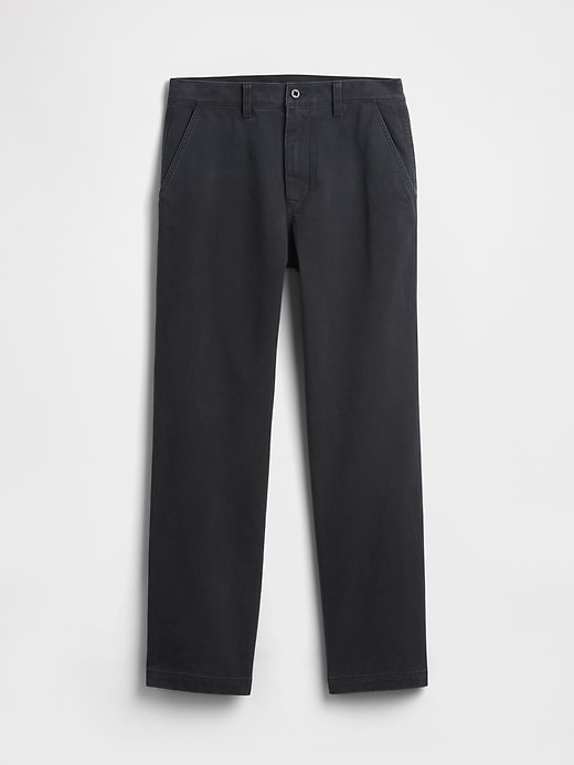 Image number 6 showing, Heavyweight Twill Relaxed Straight Khakis