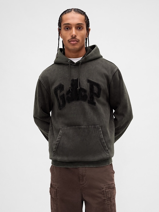 Image number 1 showing, VintageSoft Brannan Bear Logo Hoodie