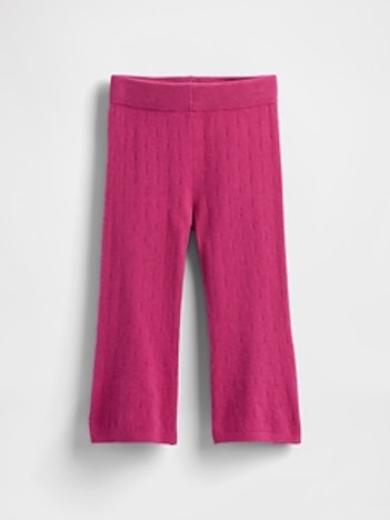 Baby & Toddler CashSoft Pointelle Flare Pants