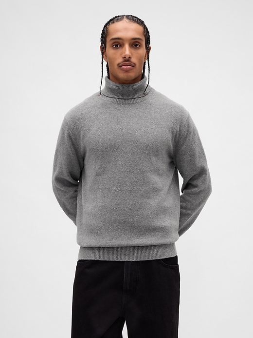 Image number 1 showing, CashSoft Turtleneck Sweater