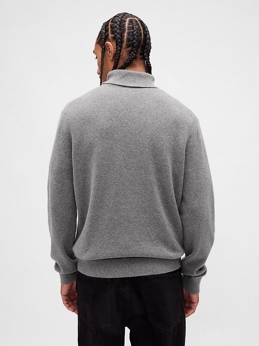 Image number 3 showing, CashSoft Turtleneck Sweater