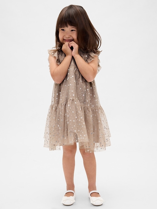 Image number 3 showing, Baby & Toddler Tiered Tulle Dress