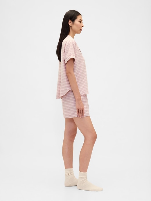 Image number 3 showing, Adult Softest Flannel PJ Short Set