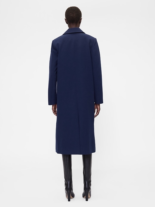 Image number 2 showing, GapStudio Double-Breasted Tailored Car Coat