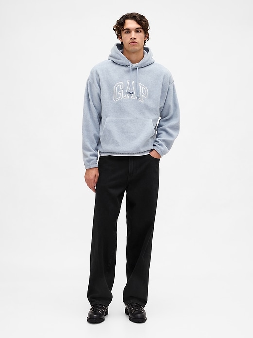 Image number 2 showing, Oversized Athletic Logo Hoodie