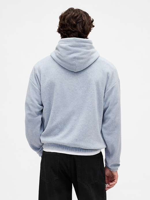 Image number 3 showing, Oversized Athletic Logo Hoodie